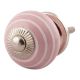 Pink Striped Small Ceramic Knobs Online 